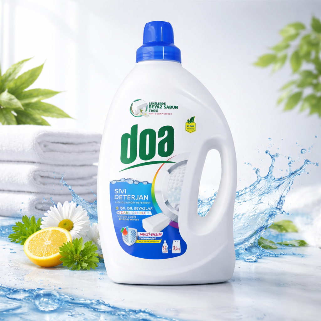 Doa жидкий порошок 1.5 L  для Цветного и Белого  белья