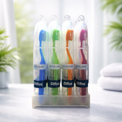 DIFAS зубные щетки Medclean (12 в спайке)