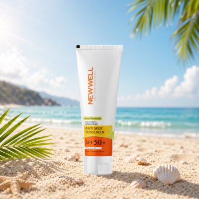 New Well SUN cream  SPF50 Anti Spot