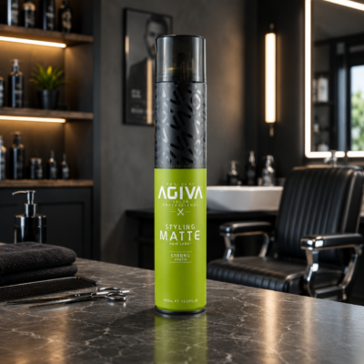 Agiva Hair Styling Matte Green  400ml.