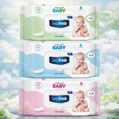 Deep Fresh влажные салфетки EXTRA Soft  72 шт.