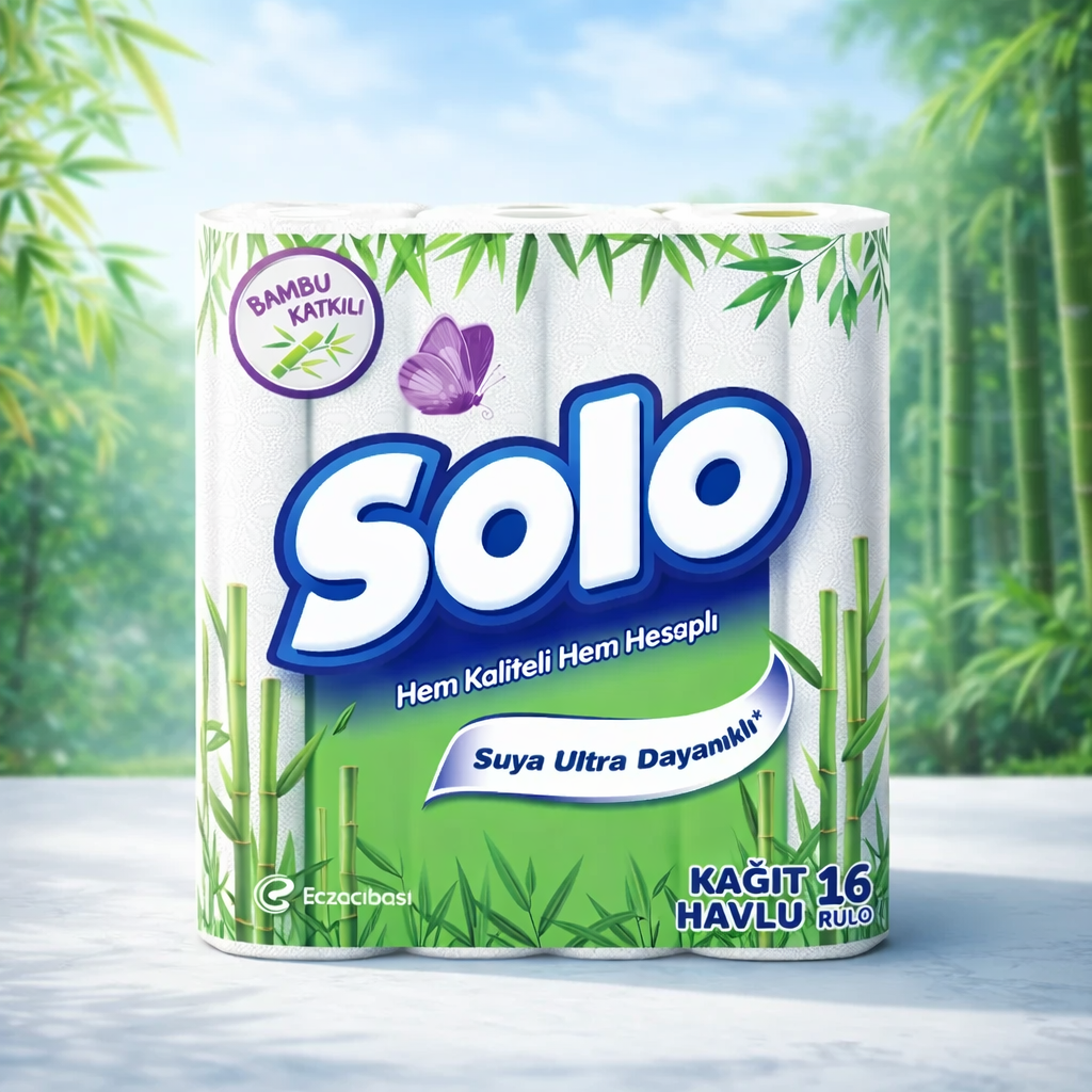Solo кухонное полотенце 2-сл. 16шт