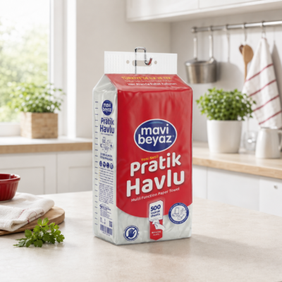 Mavi Beyaz Полотенце Мультифун-ое 2-сл 500 листов*16 в кор /9228 $