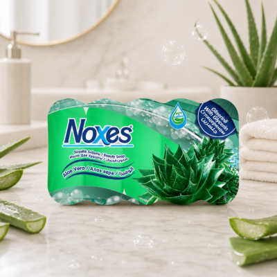 Noxes туал.мыло 4*75 гр экопак (24 в кор) Aloe Vera / 02419